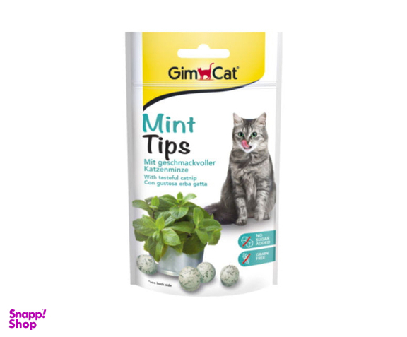 تشویقی گربه جیم کت مدل Mint Tips وزن 40 گرم