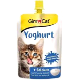 ماست گربه جیم کت مدل Calcium حجم 150 میلی لیتر