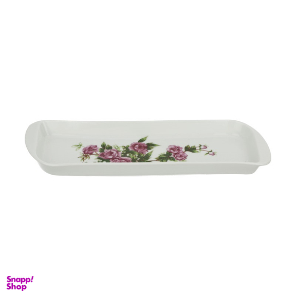 ظرف مربا و عسل شرکت صنایع چینی تقدیس (Taghdis Porcelain Co) مدل گل سرخ مجموعه 4 عددی