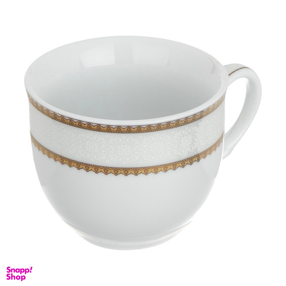 ست فنجان و نعلبکی 12 پارچه شرکت صنایع چینی تقدیس (Taghdis Porcelain Co) مدل K16