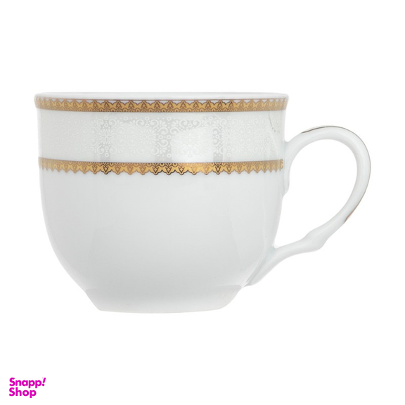 ست فنجان و نعلبکی 12 پارچه شرکت صنایع چینی تقدیس (Taghdis Porcelain Co) مدل K16