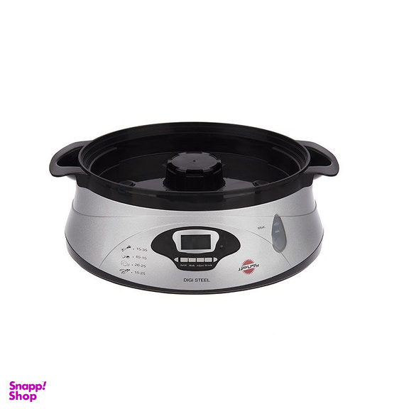 بخارپز پارس خزر مدل Digi Steel