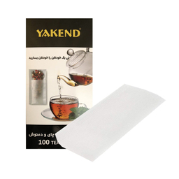 فیلتر چای یکبار مصرف یاکند (Yakend) کد 100032 بسته 100 عددی