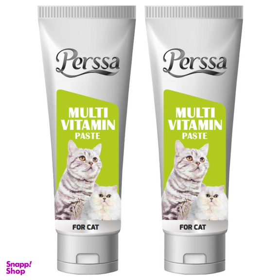 خمیر مولتی ویتامین گربه پرسا مدل Multi Paste وزن 100 گرم بسته 2 عددی