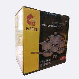 سرویس پخت و پز 12 پارچه جی فی نی (Giffini) مدل WAVE 01