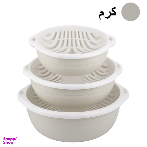 آبکش و آبگیر مدل Ziba-85 بسته 3 عددی
