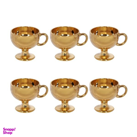 بستنی خوری بلور کاوه (Kaveh Crystal) مدل Uranus بسته 6 عددی