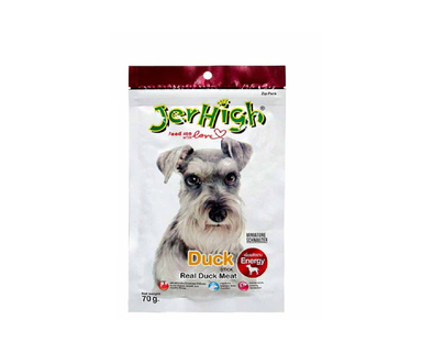 تشویقی سگ جرهای (JerHigh) مدل Duck وزن 70 گرم