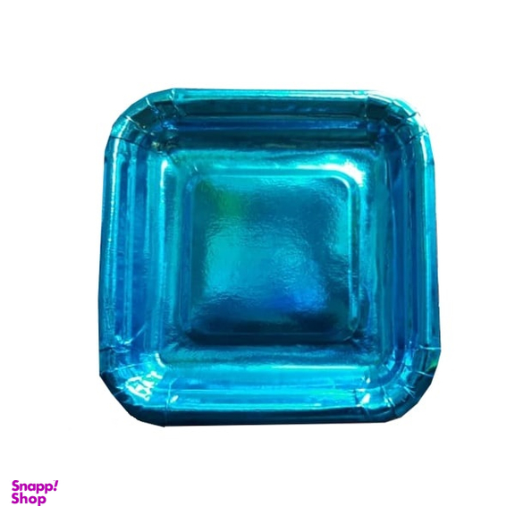 پیش دستی آبی متالایز بسته 20 عددی