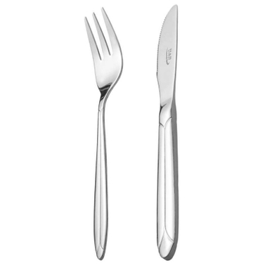 سرویس کارد و چنگال 12 پارچه ناب استیل (Naab Steel) مدل پالرمو