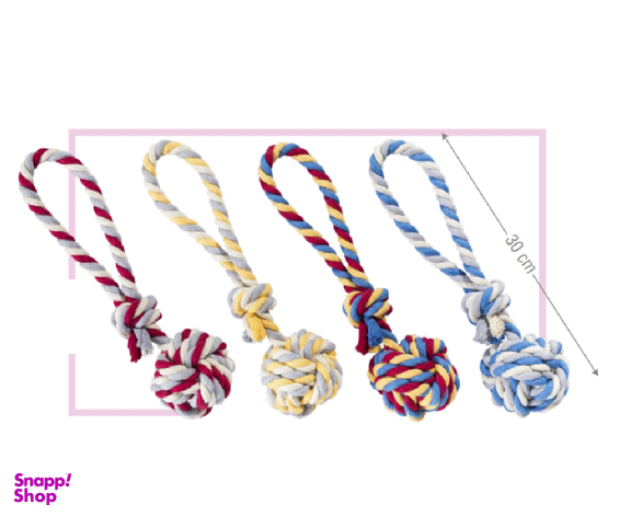 اسباب بازی نیناپت (Nina Pet) مدل گره کنفی طرح توپ بنددار