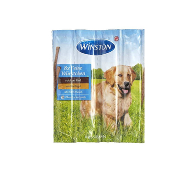 تشویقی مدادی سگ وینستون (Winston) طعم گوشت و مرغ بسته 4 عددی