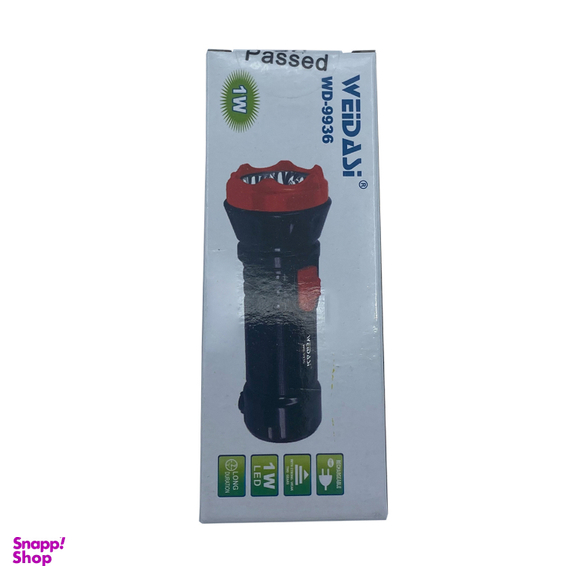 چراغ قوه شارژی ویداسی مدل WD-9936