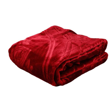 پتو نرمینه بافت (Narmineh Baft) مدل سوپر برجسته سایز 220×240 سانتی متر رنگ قرمز