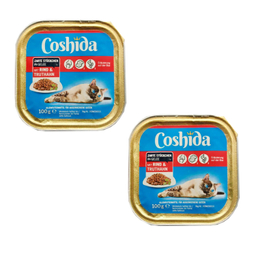 کنسرو غذای گربه کوشیدا (Coshida) مدل Rind وزن 100 گرم بسته 2 عددی