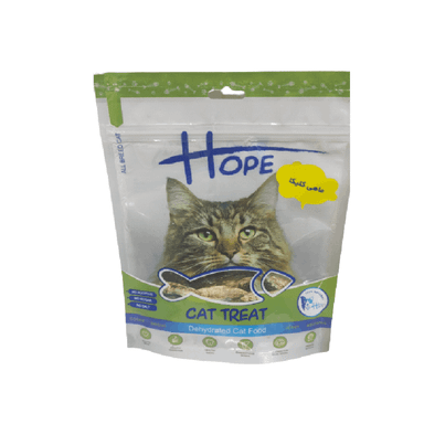 تشویقی گربه هوپ (Hope) با طعم جرکی ماهی کلیکا وزن 70 گرم
