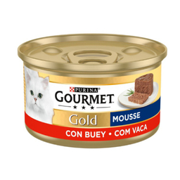 کنسرو غذای گربه گورمت (Gourmet) مدل پته جگر Kidney Pate وزن 85 گرم