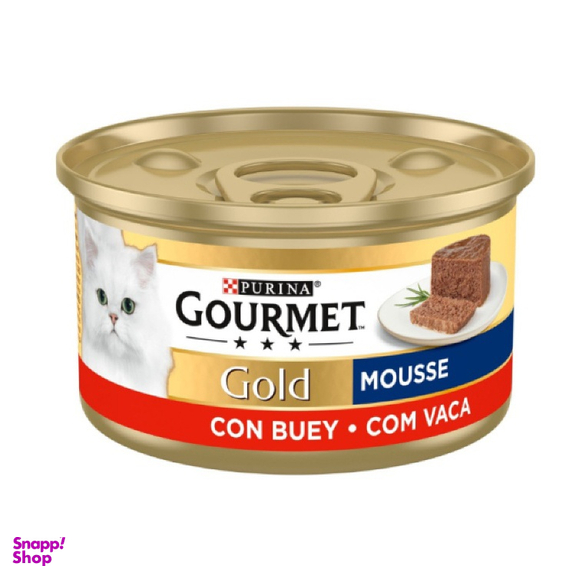 کنسرو غذای گربه گورمت (Gourmet) مدل پته جگر Kidney Pate وزن 85 گرم