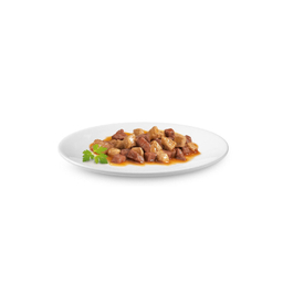 کنسرو غذای گربه گورمت (Gourmet) مدل Chicken & Liver وزن 85 گرم
