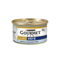 کنسرو غذای گربه گورمت مدل ماهی تن Ocean Fish Pate وزن 85 گرم
