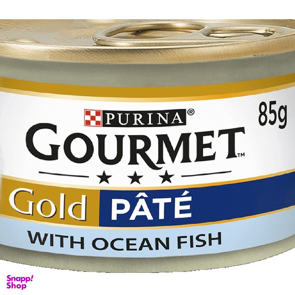 کنسرو غذای گربه گورمت مدل ماهی تن Ocean Fish Pate وزن 85 گرم