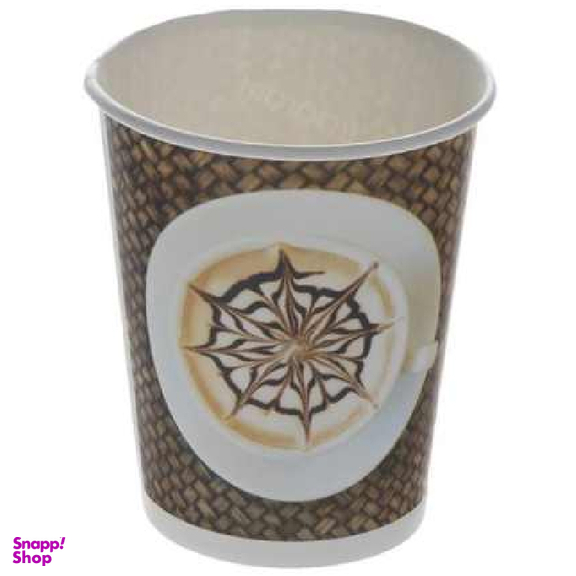 لیوان یکبار مصرف کاغذی الین پلاست مدل KGH3-100 بسته 100 عددی