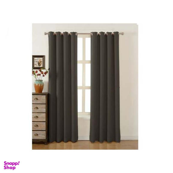 پرده کتان کارینو (Karino) مدل Gu11 مجموعه 2 عددی ارتفاع 280