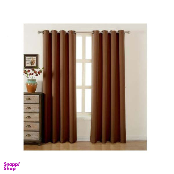 پرده کتان کارینو (Karino) مدل Gu11 مجموعه 2 عددی ارتفاع 280