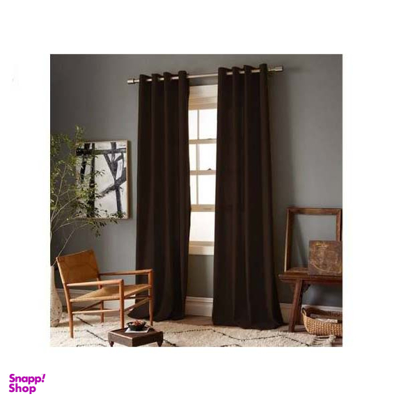 پرده کتان کارینو (Karino) مدل Gu11 مجموعه 2 عددی ارتفاع 280