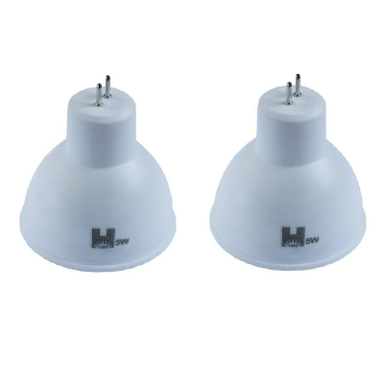 لامپ ال ای دی 5 وات حسیس پایه MR16 مجموعه 2 عددی