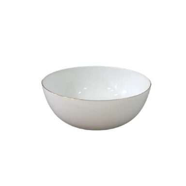 کاسه سالاد گلدن اپال (Golden Opal) مدل لبه طلایی