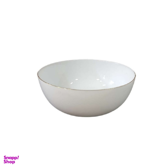 کاسه سالاد گلدن اپال (Golden Opal) مدل لبه طلایی