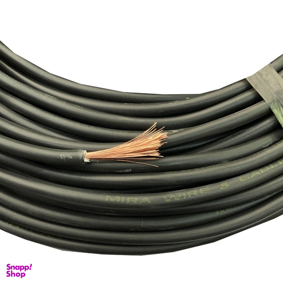 سیم برق میرا (Mira) مدل افشان 1 در 6 کد Black