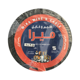 سیم برق میرا (Mira) مدل افشان 1 در 2٫5 کد Black