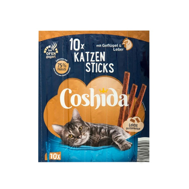 تشویقی مدادی گربه کوشیدا (Coshida) با طعم مرغ بسته 10 عددی