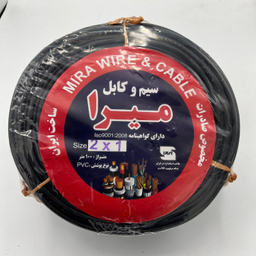 کابل برق میرا (Mira) مدل افشان 2 در 1 کد Black