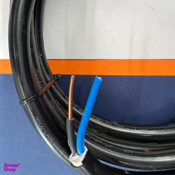 کابل برق نیرو کابل زاگرس (Niroo Cable Zagros) مدل مفتول 2 در 10