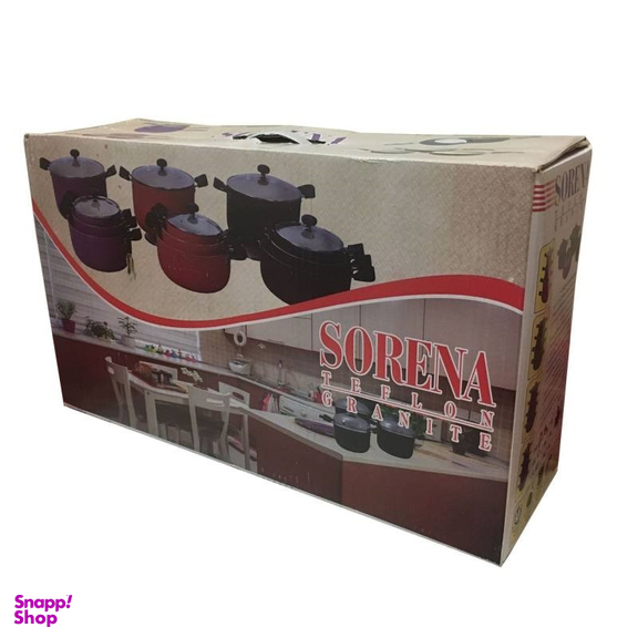 سرویس تابه 6 پارچه سورنا (Sorena) مدل 6587