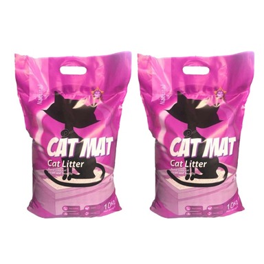 خاک گربه کت مت (Cat Mat) وزن 10 کیلوگرم بسته 2 عددی