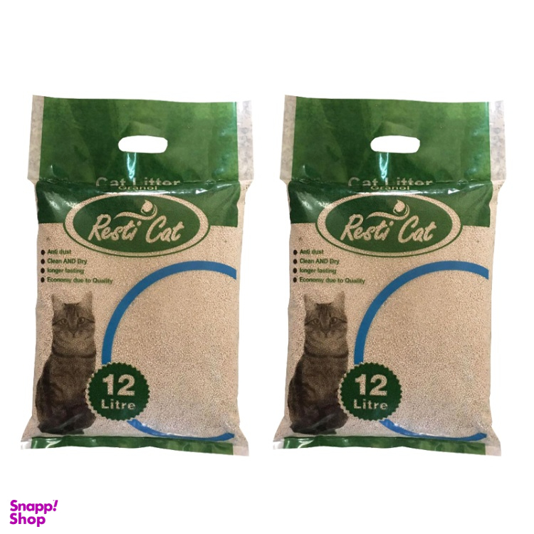 خاک گربه رستی کت مدل Ultra Clump وزن 10 کیلوگرم بسته 2 عددی