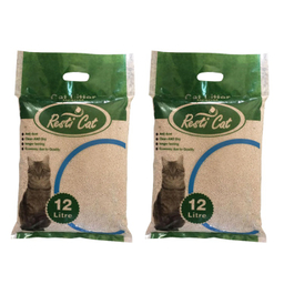 خاک گربه رستی کت مدل Ultra Clump وزن 10 کیلوگرم بسته 2 عددی