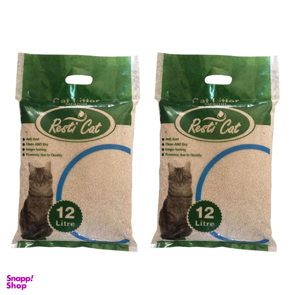 خاک گربه رستی کت مدل Ultra Clump وزن 10 کیلوگرم بسته 2 عددی