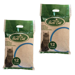 خاک گربه رستی کت مدل Ultra Clump وزن 10 کیلوگرم بسته 2 عددی
