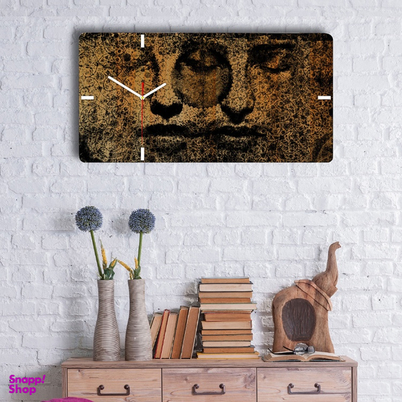 ساعت دیواری چوبی چارگوش (Chargosh) سری چ هوم مدل rc16