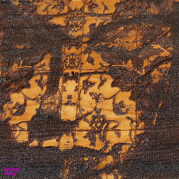 ساعت دیواری چوبی چارگوش (Chargosh) سری چ هوم مدل cw26 سایز 48 سانتی متر