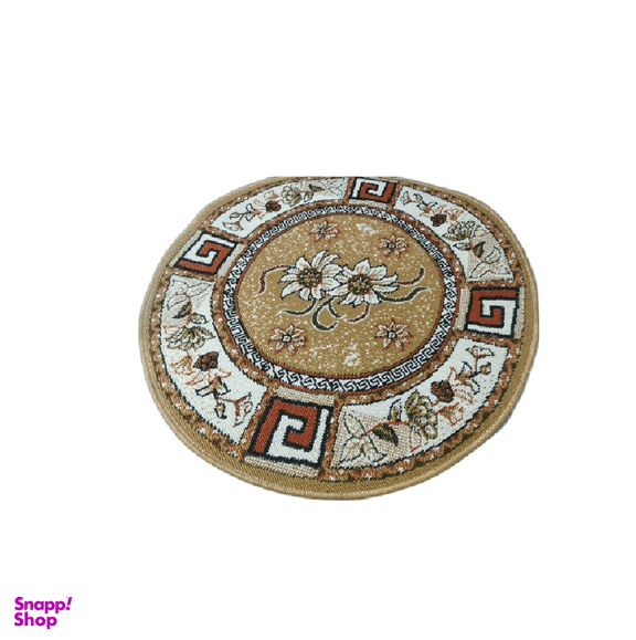 فرش گلیمی یک در یک مدل گرد