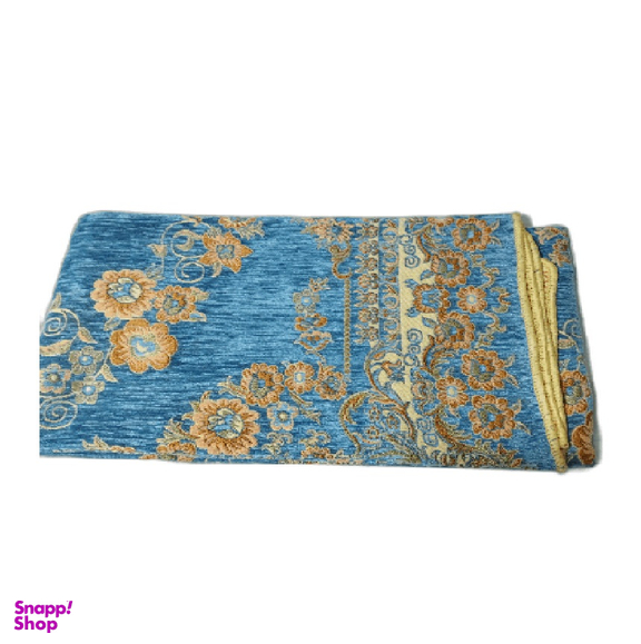 روفرشی چهار متری مخمل فیروزه‌ای