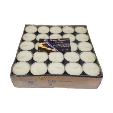 شمع وارمر گلدن دیزاین (Golden Design) بسته 50 عددی