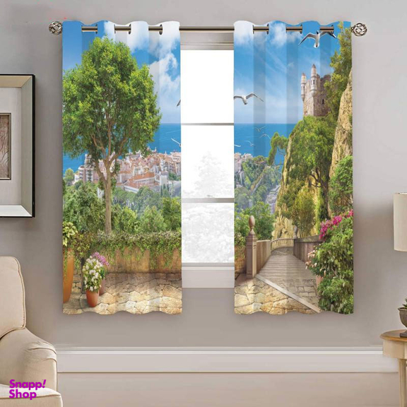 پرده نیروانا مدل pmk1686 سایز 190 × 140 سانتی متر