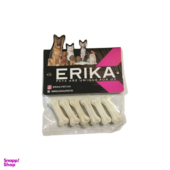استخوان ژلاتینی سگ اریکا (Erika) بسته 6 عددی